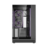 Корпус 1STPLAYER OV8 Black / ATX BTF / 8x120mm ARGB fans & hub / OV8-BK-2FP7R-3-1FP7-2-HUB3