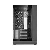 Корпус 1STPLAYER OV8 Black / ATX BTF / 8x120mm ARGB fans & hub / OV8-BK-2FP7R-3-1FP7-2-HUB3