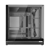 Корпус 1STPLAYER OV8S Black / ATX BTF / 9.16" LCD display / 5x120mm ARGB fans & hub / OV8S-BK-1FP7R-3-1FP7-2-HUB3