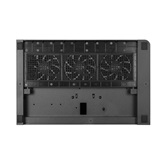 Корпус 1STPLAYER OV8S Black / ATX BTF / 9.16" LCD display / 5x120mm ARGB fans & hub / OV8S-BK-1FP7R-3-1FP7-2-HUB3