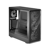 Корпус 1STPLAYER WA8 Black / ATX / 3x140mm & 1x120mm ARGB fans / WA8-BK-3FA7-14-1FA7