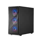 Корпус 1STPLAYER WA8 Black / ATX / 3x140mm & 1x120mm ARGB fans / WA8-BK-3FA7-14-1FA7
