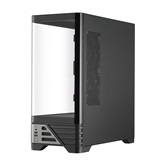 Корпус 1STPLAYER MC8 Black / ATX / 5.5" LCD display / 3x120mm ARGB fans & hub / MC8-BK-2FH7R-1FH7-HUB3