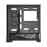 Корпус 1STPLAYER MC8 Black / ATX / 5.5" LCD display / 3x120mm ARGB fans & hub / MC8-BK-2FH7R-1FH7-HUB3