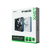 Вентилятор XASTRA FN120B ARGB reverse single pack 120x120x25мм (60шт/кор,Infinity lighting effect, ARGB, PWM, black)  BOX