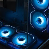 Корпус XASTRA QW505M 6ARGB-C10 Black mATX/Aquarium/Screewless/ 6x120mm ARGB PWM FM fans/Argb+PWM HUB 10port/Led strip/ QW505M-6FM12A-C10