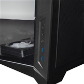 Корпус XASTRA QW505M 6ARGB-C10 Black mATX/Aquarium/Screewless/ 6x120mm ARGB PWM FM fans/Argb+PWM HUB 10port/Led strip/ QW505M-6FM12A-C10