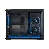 Корпус XASTRA QW505M 6ARGB-FN-C10 Black mATX/Aquarium/Screewless/ 6x120mm ARGB PWM FN fans/Argb+PWM HUB 10port/Led strip/ QW505M-6FN12A-C10