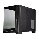 Корпус XASTRA QW505M 6ARGB-FN-C10 Black mATX/Aquarium/Screewless/ 6x120mm ARGB PWM FN fans/Argb+PWM HUB 10port/Led strip/ QW505M-6FN12A-C10