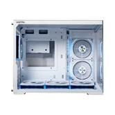 Корпус XASTRA QW505M 6ARGB-FN-C10 White mATX/Aquarium/Screewless/ 6x120mm ARGB PWM FN fans/Argb+PWM HUB 10port/Led strip/ QW505M-6FN12A-C10-WH