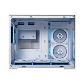 Корпус XASTRA QW505M 6ARGB-FN-C10 White mATX/Aquarium/Screewless/ 6x120mm ARGB PWM FN fans/Argb+PWM HUB 10port/Led strip/ QW505M-6FN12A-C10-WH