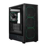 Корпус XASTRA  A315M 4ARGB-FG   Black mATX/Mesh/ Screwless TG/ 4x120mm FG ARGB PWM fans/ A315M-4FG12A