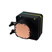 Система водяного охлаждения XASTRA Octant LS360-0F BK  без вентиляторов  Intel LGA LGA1851/1700/1200/115X/AM5/AM4 (4" LCD IPS screen,TDP 315W, black) RET