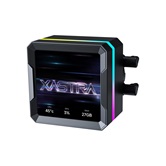 Система водяного охлаждения XASTRA Octant LS360-0F BK  без вентиляторов  Intel LGA LGA1851/1700/1200/115X/AM5/AM4 (4" LCD IPS screen,TDP 315W, black) RET