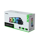 Система водяного охлаждения XASTRA Octant LC360FS ARGB BK  Intel LGA LGA1851/1700/1200/115X/AM5/AM4 (4" LCD IPS screen,3x FS120 fans,TDP 315W, black) RET