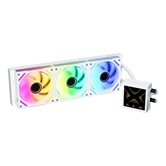 Система водяного охлаждения XASTRA Octant LC360FS ARGB WH  Intel LGA LGA1851/1700/1200/115X/AM5/AM4 (4" LCD IPS screen,3x FS120 fans,TDP 315W, white) RET
