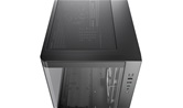 Корпус Deepcool CG330U 3F, TG (aquarium), 3x120mm ARGB Fan, mini-ITX, mATX, черный