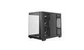 Корпус Deepcool CG330U 3F, TG (aquarium), 3x120mm ARGB Fan, mini-ITX, mATX, черный