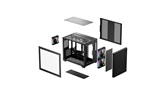 Корпус Deepcool CG330 MESH 3F, 2x140mm ARGB Fan, 1x120mm ARGB Fan, mini-ITX, mATX, черный