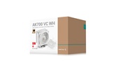 Кулер DEEPCOOL AK700 VC WH LGA1851/1700/1200/115X/AM5/AM4 (9шт/кор, TDP 260W, PWM, Fan 120mm, 7 тепл. трубок, Copper Base, белый) RET