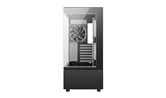 Корпус Deepcool CH690 LCD, TG (aquarium), 4x140mm ARGB Fan, LCD 7 inch, mini-ITX, mATX, ATX, черный