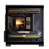 Корпус JONSBO D34 Black, mini-ITX, mATX, черный
