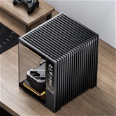 Корпус JONSBO D34 Black, mini-ITX, mATX, черный