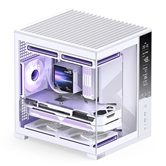 Корпус JONSBO D34 White, mini-ITX, mATX, белый