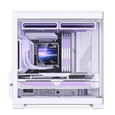 Корпус JONSBO D34 White, mini-ITX, mATX, белый