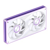 Вентилятор JONSBO ZE-240WR (2 in 1) 242х123х28мм REVERSE (20шт/кор, PWM, ARGB LED, 700-1800об/мин, белый) Retail