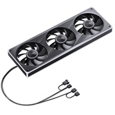 Вентилятор JONSBO ZE-360BR (3 in 1) 362х123х28мм REVERSE (20шт/кор, PWM, ARGB LED, 700-1800об/мин, черный) Retail