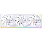 Вентилятор JONSBO ZE-360W (3 in 1) 362х123х28мм (20шт/кор, PWM, ARGB LED, 700-1800об/мин, белый) Retail