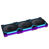 Комплект вентиляторов (3шт.) Lian Li UNI FAN SL FLEX 120 / 12SL1F3B BLACK / 120x124,5x28мм (PWM, ARGB, 2000 об/мин (Max.), 29.1dBa) / G9F.12SL1F3B.R0