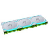 Комплект вентиляторов (3шт.) Lian Li UNI FAN SL FLEX 120 Reverse Blade / 12RSL1F3W WHITE / 120x124,5x28мм (PWM, ARGB, 2000 об/мин (Max.), 31.3dBa) / G9F.12RSL1F3W.R0