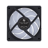Вентилятор Lian Li UNI FAN CL FLEX 120 / 12CL1F1B BLACK / 120x124x28мм (PWM, ARGB, 2150 об/мин (Max.), 29.8dBa) / G9F.12CL1F1B.R0