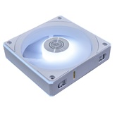 Вентилятор Lian Li UNI FAN CL FLEX 120 / 12CL1F1W WHITE / 120x124x28мм (PWM, ARGB, 2150 об/мин (Max.), 29.8dBa) / G9F.12CL1F1W.R0