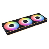 Комплект вентиляторов (3шт.) Lian Li UNI FAN CL FLEX 120 Reverse Blade / 12RCL1F3B BLACK / 120x124x28мм (PWM, ARGB, 2100 об/мин (Max.), 30.8dBa) / G9F.12RCL1F3B.R0