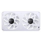 Вентилятор JONSBO XA-240W (2 in 1) 242х123х28мм (20шт/кор, PWM, ARGB LED, 700-2400об/мин, белый) Retail