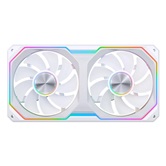 Вентилятор JONSBO XA-240WR (2 in 1) 242х123х28мм REVERSE (20шт/кор, PWM, ARGB LED, 700-1800об/мин, белый) Retail