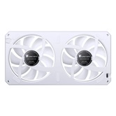 Вентилятор JONSBO XA-240WR (2 in 1) 242х123х28мм REVERSE (20шт/кор, PWM, ARGB LED, 700-1800об/мин, белый) Retail