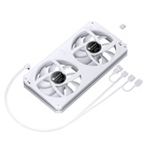 Вентилятор JONSBO XA-240WR (2 in 1) 242х123х28мм REVERSE (20шт/кор, PWM, ARGB LED, 700-1800об/мин, белый) Retail