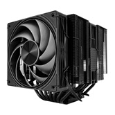 Кулер Thermalright Phantom Spirit 140 Black  LGA115X/1200/1700/1851/AM4/AM5 (Dual Tower, 120mm + 1x140mm Dual Ball Bearing PWM Fan, медное основание, 7 тепл. трубок 6мм) / TRPS140B