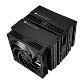 Кулер Thermalright Phantom Spirit 140 Black  LGA115X/1200/1700/1851/AM4/AM5 (Dual Tower, 120mm + 1x140mm Dual Ball Bearing PWM Fan, медное основание, 7 тепл. трубок 6мм) / TRPS140B