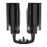 Кулер Thermalright Phantom Spirit 140 Black  LGA115X/1200/1700/1851/AM4/AM5 (Dual Tower, 120mm + 1x140mm Dual Ball Bearing PWM Fan, медное основание, 7 тепл. трубок 6мм) / TRPS140B