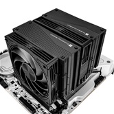 Кулер Thermalright Phantom Spirit 140 Black  LGA115X/1200/1700/1851/AM4/AM5 (Dual Tower, 120mm + 1x140mm Dual Ball Bearing PWM Fan, медное основание, 7 тепл. трубок 6мм) / TRPS140B