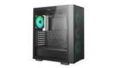Корпус Deepcool CC560 ARGB V3, TG, 4x120mm ARGB Fan, mini-ITX, mATX, ATX, черный