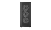 Корпус Deepcool CC560 ARGB V3, TG, 4x120mm ARGB Fan, mini-ITX, mATX, ATX, черный