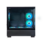 Корпус XASTRA Q500M  6ARGB-FA-C6 Black mATX/Aquarium/Screewless/ 1x120mm,1x240,1x360 ARGB PWM FA fans/Argb+PWM HUB 6port/ / Q500M-1FA36A-1FA24A-1FA12A-C6