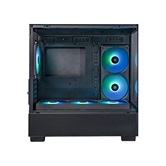 Корпус XASTRA Q500M  6ARGB-FA-C6 Black mATX/Aquarium/Screewless/ 1x120mm,1x240,1x360 ARGB PWM FA fans/Argb+PWM HUB 6port/ / Q500M-1FA36A-1FA24A-1FA12A-C6