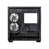 Корпус XASTRA Q500M  6ARGB-FA-C6 Black mATX/Aquarium/Screewless/ 1x120mm,1x240,1x360 ARGB PWM FA fans/Argb+PWM HUB 6port/ / Q500M-1FA36A-1FA24A-1FA12A-C6